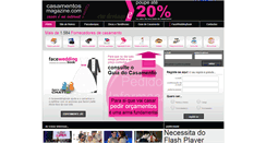 Desktop Screenshot of casamentosmagazine.com